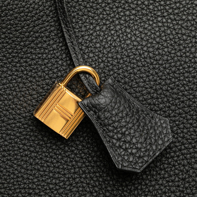 エルメス ケリー35 ハンドバッグ ショルダーバッグ 2WAY ブラック トゴ レディース HERMES 【中古】