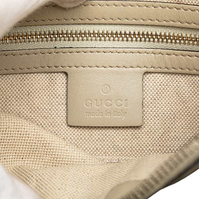 グッチ GGキャンバス メイフェア ショルダーバッグ 257065 ベージュ キャンバス レザー レディース GUCCI 【中古】