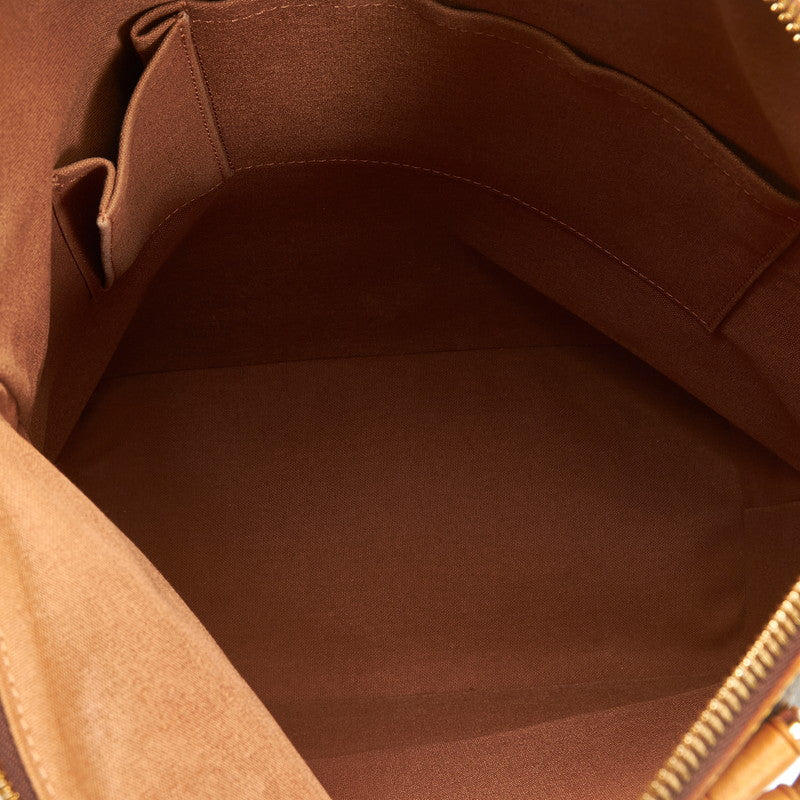 ルイ ヴィトン モノグラム ロックイットMM ハンドバッグ トートバッグ M40606 ブラウン PVC レザー レディース LOUIS VUITTON 【中古】