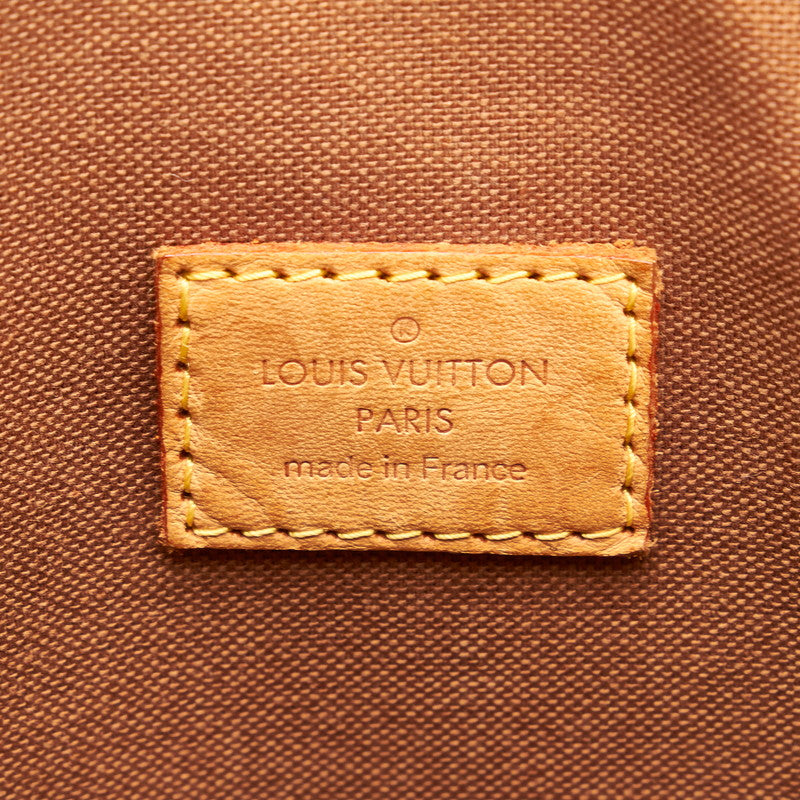 ルイ ヴィトン モノグラム ロックイットMM ハンドバッグ トートバッグ M40606 ブラウン PVC レザー レディース LOUIS VUITTON 【中古】
