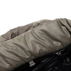 シャネル コココクーンPM リバーシブル トートバッグ ハンドバッグ A48610 カーキ ネイビー ナイロン レザー レディース CHANEL 【中古】