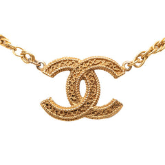 シャネル 1985 ココマーク ヴィンテージ ネックレス ゴールド メッキ レディース CHANEL 【中古】