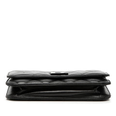 バレンシアガ ビードット 斜め掛け チェーンウォレット ショルダーバッグ 593615 ブラック レザー レディース BALENCIAGA 【中古】