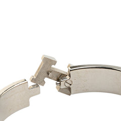 エルメス クリックH PM ブレスレット シルバー マルチカラー メタル レディース HERMES 【中古】