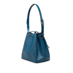 ルイ ヴィトン エピ プチノエ ワンショルダーバッグ ハンドバッグ M44105 トレドブルー レザー レディース LOUIS VUITTON 【中古】