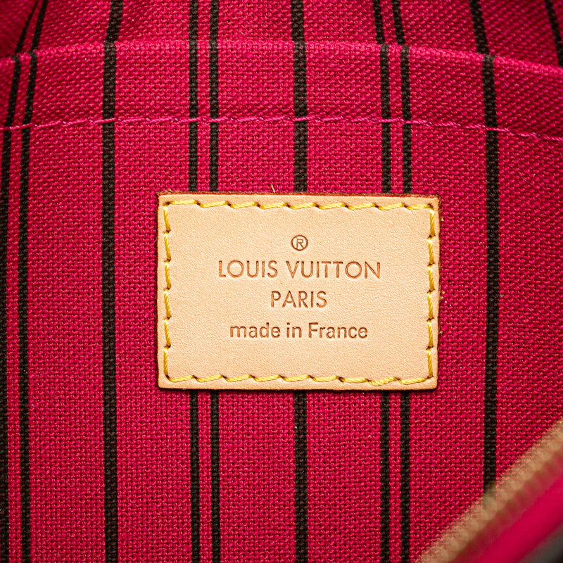 ルイ ヴィトン モノグラム ネヴァーフルMM付属 ポーチ ブラウン PVC レザー レディース LOUIS VUITTON 【中古】