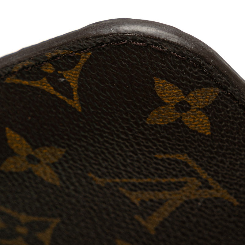 ルイ ヴィトン モノグラム ネヴァーフルMM付属 ポーチ ブラウン PVC レザー レディース LOUIS VUITTON 【中古】