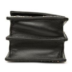 ディオール ディオラマ 斜め掛け チェーン ショルダーバッグ ブラック ゴールド レザー レディース Dior 【中古】