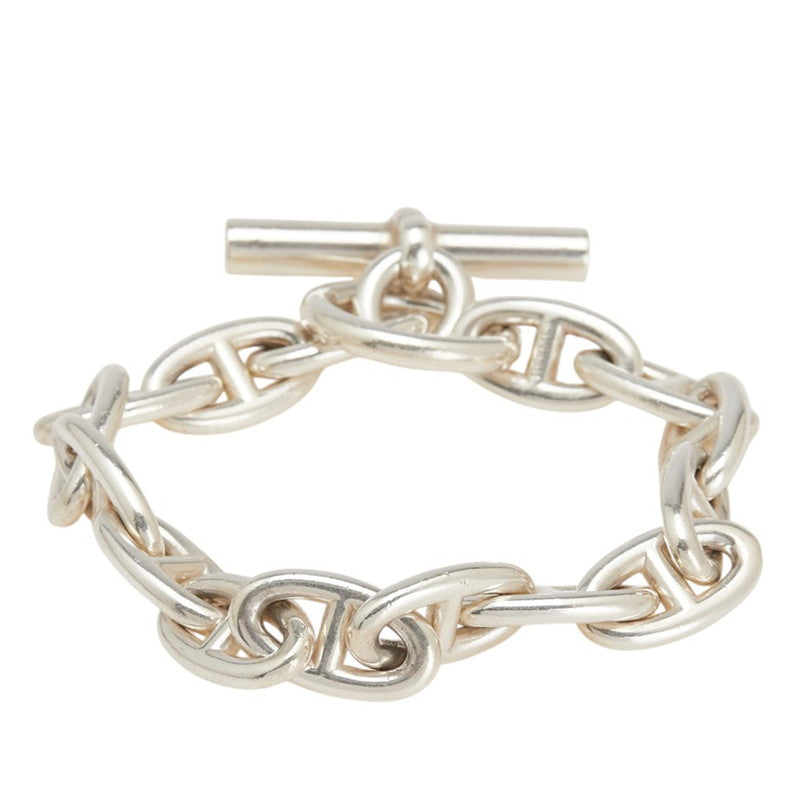 エルメス シェーヌダンクルGM 15コマ ブレスレット SV925 シルバー メンズ HERMES 【中古】