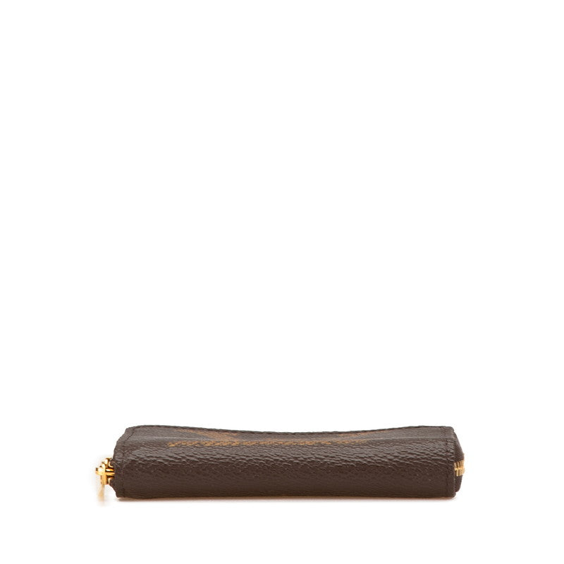 ルイ ヴィトン モノグラム ジャイアント ジッピー コインパース コインケース M69354 ブラウン PVC レザー レディース LOUIS VUITTON 【中古】