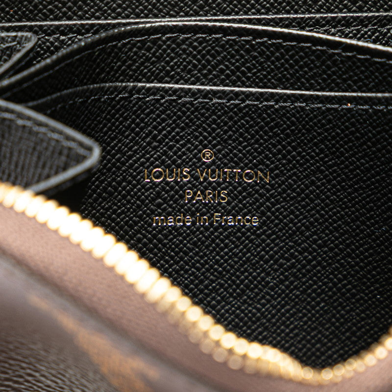 ルイ ヴィトン モノグラム ジャイアント ジッピー コインパース コインケース M69354 ブラウン PVC レザー レディース LOUIS VUITTON 【中古】