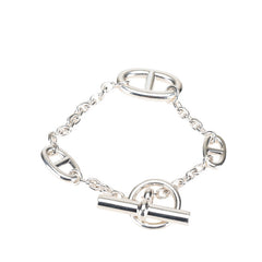 エルメス シェーヌダンクル ファランドール ST ブレスレット SV925 シルバー メンズ HERMES 【中古】