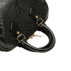 ルイ ヴィトン モノグラム アンプラント スピーディ バンドリエール20 ハンドバッグ ショルダーバッグ 2WAY M58953 ブラック レザー レディース LOUIS VUITTON 【中古】