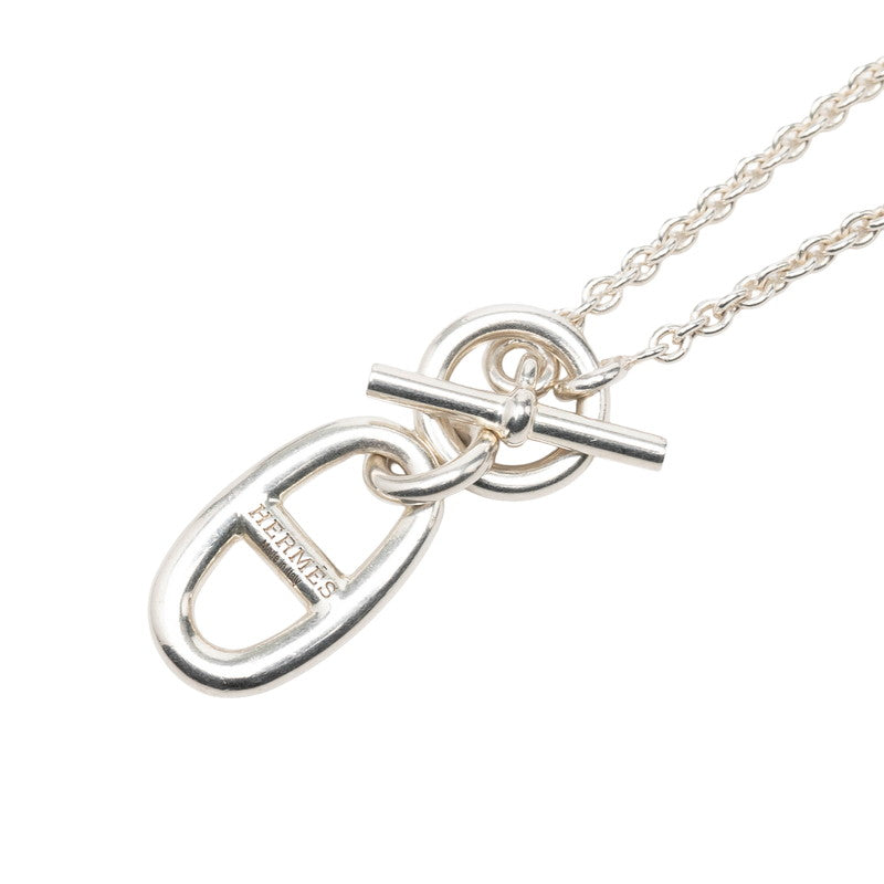 エルメス シェーヌダンクル アミュレット チェーン ペンダント ネックレス SV925 シルバー レディース HERMES 中古