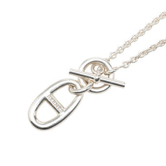 エルメス シェーヌダンクル アミュレット チェーン ペンダント ネックレス SV925 シルバー レディース HERMES 中古