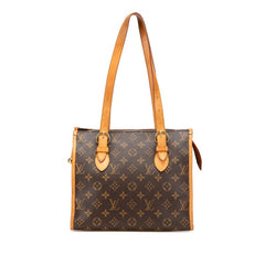 ルイ ヴィトン モノグラム ポパンクール オ ハンドバッグ M40007 ブラウン PVC レザー レディース LOUIS VUITTON 【中古】