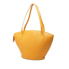 ルイ ヴィトン エピ サンジャック ショッピング トートバッグ ショルダーバッグ M52269 タッシリイエロー レザー レディース LOUIS VUITTON 中古