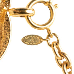 シャネル ココマーク チェーン ペンダント ネックレス ゴールド メッキ レディース CHANEL 【中古】