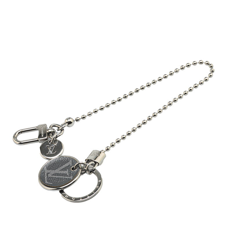 ルイ ヴィトン ポルトクレ シェンヌ モノグラムID ウォレットチェーン M63629 シルバー メタル レディース LOUIS VUITTON 【中古】