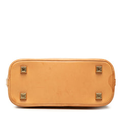 ルイ ヴィトン モノグラム カバ アンブルPM ハンドバッグ M92502 ブラウン ベージュ ビニール レザー レディース LOUIS VUITTON 【中古】