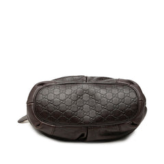 グッチ グッチシマ スーキー ハンドバッグ ショルダーバッグ 2WAY 247902 ブラウン レザー レディース GUCCI 中古