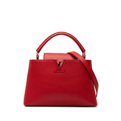 ルイ ヴィトン カプシーヌPM ハンドバッグ ショルダーバッグ 2WAY M42237 ルビー レッド トリヨンレザー レディース LOUIS VUITTON 【中古】