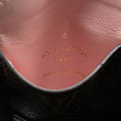 ルイ ヴィトン モノグラム ポルトクレ キリガミ キーホルダー バッグチャーム M69003 ブラウン PVC メッキ レディース LOUIS VUITTON 【中古】