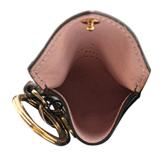 ルイ ヴィトン モノグラム ポルトクレ キリガミ キーホルダー バッグチャーム M69003 ブラウン PVC メッキ レディース LOUIS VUITTON 【中古】