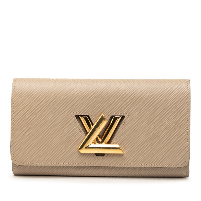 ルイ ヴィトン エピ ポルトフォイユ ツイスト 長財布 M67510 ベージュ レザー レディース LOUIS VUITTON 【中古】