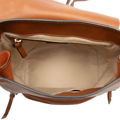 クロエ フェイ リュック バックパック ショルダーバッグ 2WAY ブラウン レザー スウェード レディース Chloe 【中古】