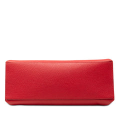 グッチ バンブー デイリー ハンドバッグ ショルダーバッグ 2WAY 392013 レッド レザー レディース GUCCI 【中古】