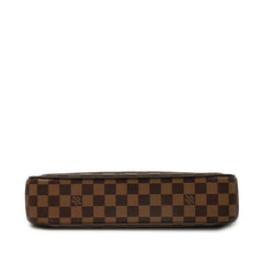 ルイ ヴィトン ダミエ オーバーニュ ワンショルダーバッグ N51129 ブラウン PVC レザー レディース LOUIS VUITTON 中古
