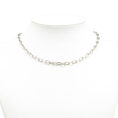 カルティエ スパルタカス チェーン ネックレス K18WG ホワイトゴールド レディース CARTIER 【中古】