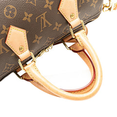 ルイ ヴィトン モノグラム スピーディ バンドリエール25 ハンドバッグ ショルダーバッグ 2WAY M40390 ブラウン PVC レザー レディース LOUIS VUITTON 【中古】