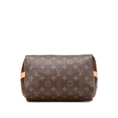 ルイ ヴィトン モノグラム スピーディ バンドリエール25 ハンドバッグ ショルダーバッグ 2WAY M40390 ブラウン PVC レザー レディース LOUIS VUITTON 【中古】