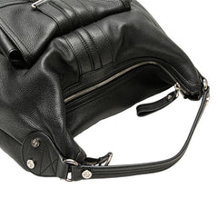 グッチ インターロッキングG ハンドバッグ 232935 ブラック レザー レディース GUCCI 【中古】