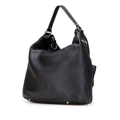 グッチ インターロッキングG ハンドバッグ 232935 ブラック レザー レディース GUCCI 【中古】