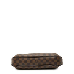 ルイ ヴィトン ダミエ テムズGM ワンショルダー ショルダーバッグ N48181 ブラウン PVC レザー レディース LOUIS VUITTON 【中古】