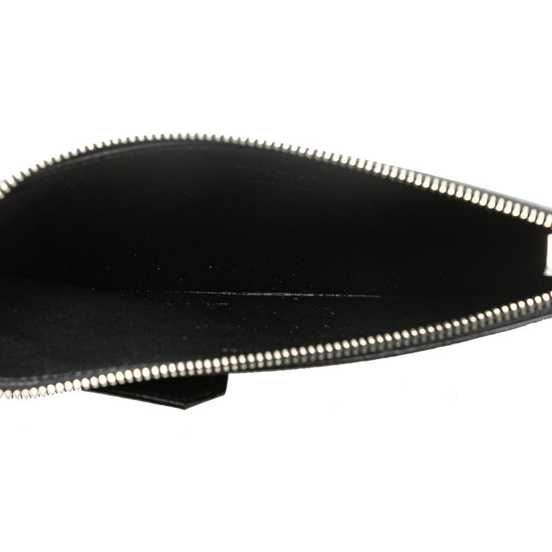 サンローラン カードケース コインケース 617600 ブラック レザー メンズ SAINT LAURENT 【中古】