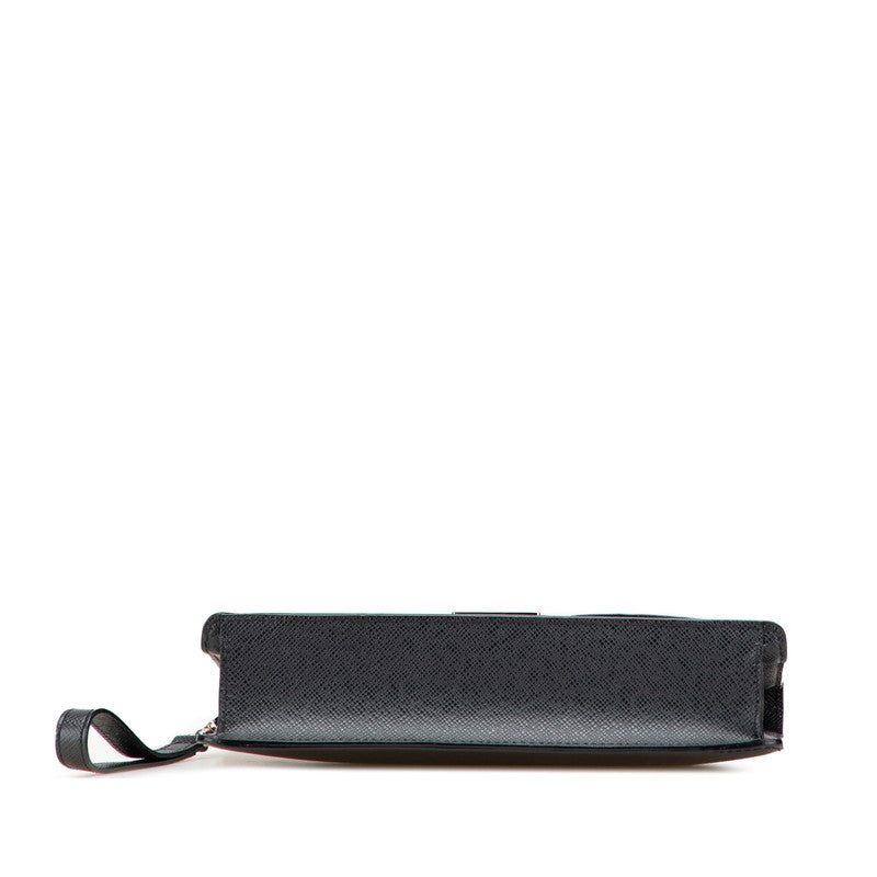 ルイ ヴィトン タイガ ベライア クラッチバッグ セカンドバッグ M32592 アルドワーズ ブラック レザー メンズ LOUIS VUITTON 【中古】