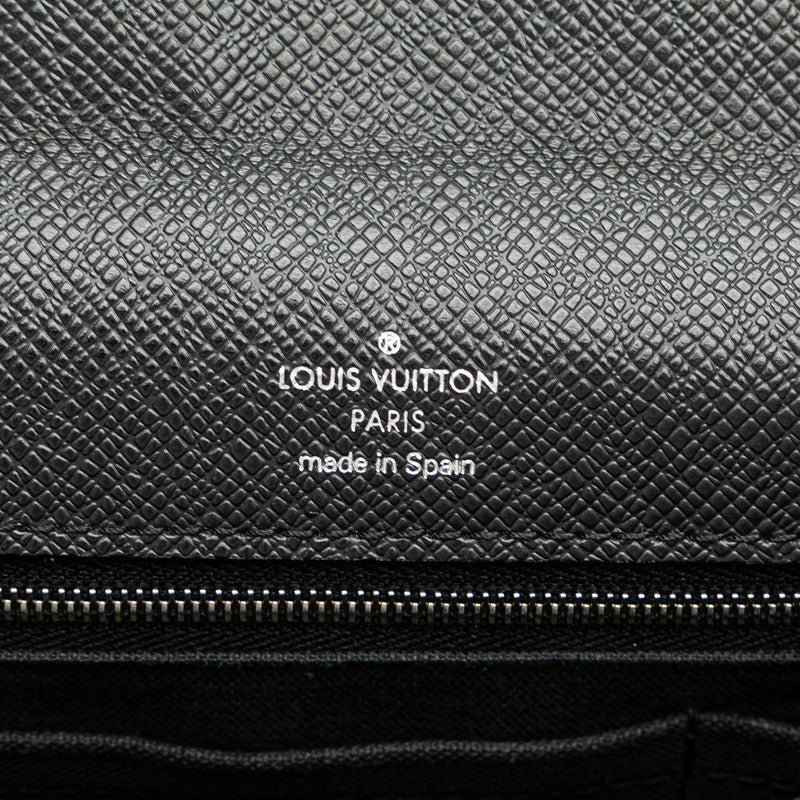 ルイ ヴィトン タイガ ベライア クラッチバッグ セカンドバッグ M32592 アルドワーズ ブラック レザー メンズ LOUIS VUITTON 【中古】