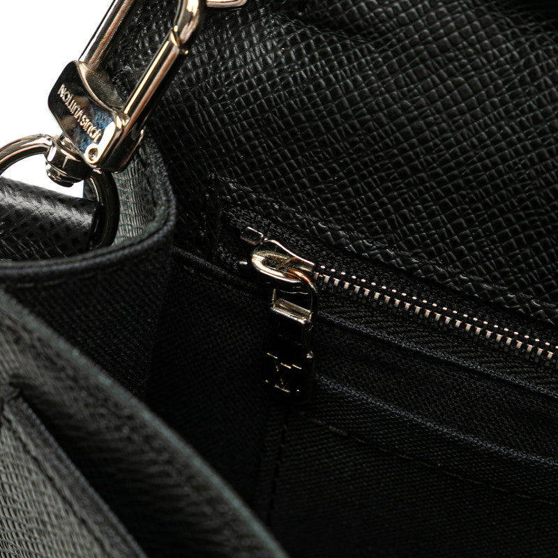 ルイ ヴィトン タイガ ベライア クラッチバッグ セカンドバッグ M32592 アルドワーズ ブラック レザー メンズ LOUIS VUITTON 【中古】