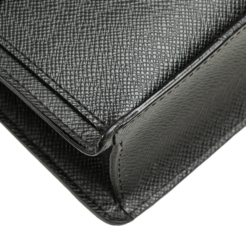 ルイ ヴィトン タイガ ベライア クラッチバッグ セカンドバッグ M32592 アルドワーズ ブラック レザー メンズ LOUIS VUITTON 【中古】