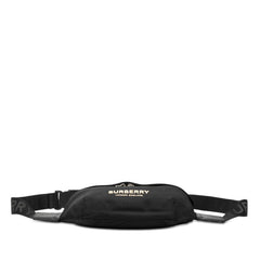 バーバリー ロンドン イングランド ソニー ボディバッグ バムバッグ ブラック ナイロン メンズ BURBERRY 【中古】