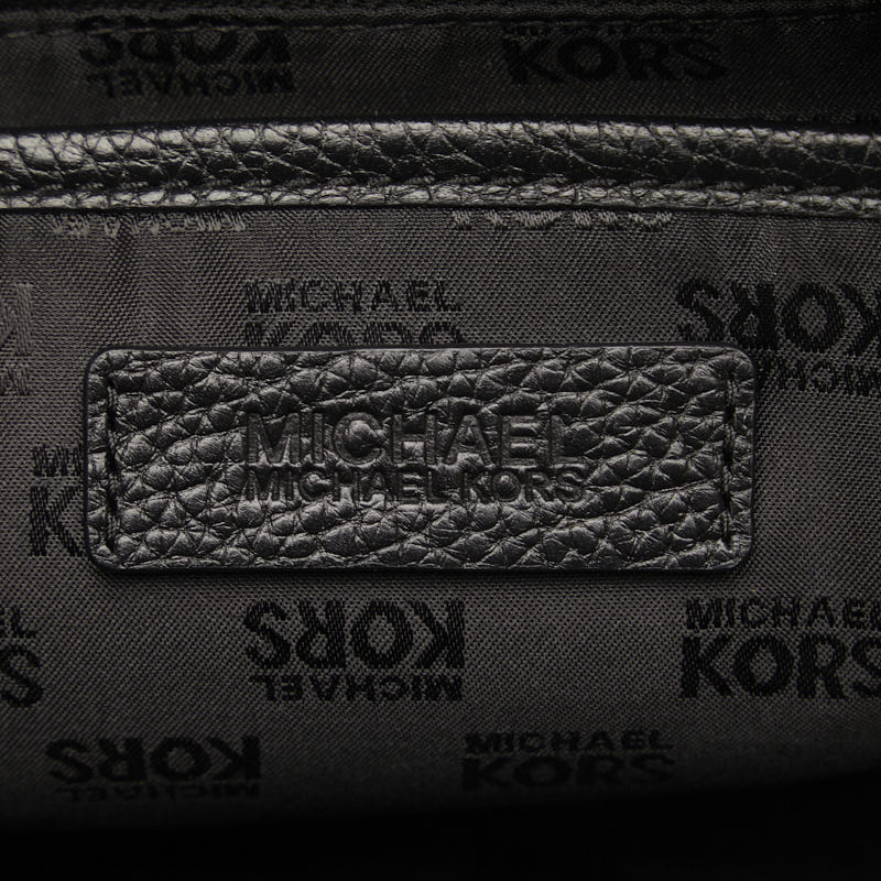マイケルコース Abbey スタッズ リュック・デイパック ブラック ゴールド レザー レディース Michael Kors 【中古】