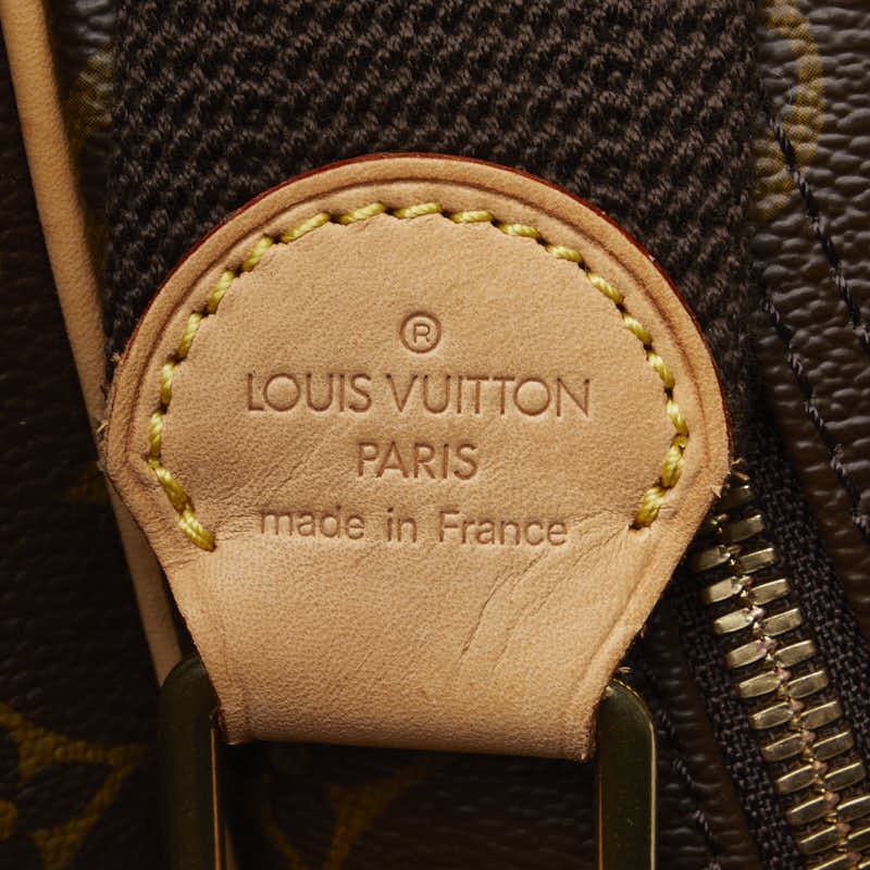 ルイ ヴィトン モノグラム リポーターGM 斜め掛け ショルダーバッグ M45252 ブラウン PVC レザー レディース LOUIS VUITTON 【中古】