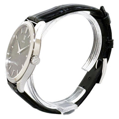 VARTIX バティックス EX MACHINA エクス マキナ 30本限定 腕時計 TM02NS 手巻き ネイビー文字盤 ステンレススチール アリゲーター メンズ 【中古】