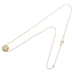 K18YG イエローゴールド ダイヤ1.00ct ボール ペンダントネックレス レディース 【中古】