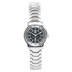 ブルガリ ソロテンポ 腕時計 ST29S クオーツ ブラック文字盤 ステンレススチール レディース BVLGARI 【中古】