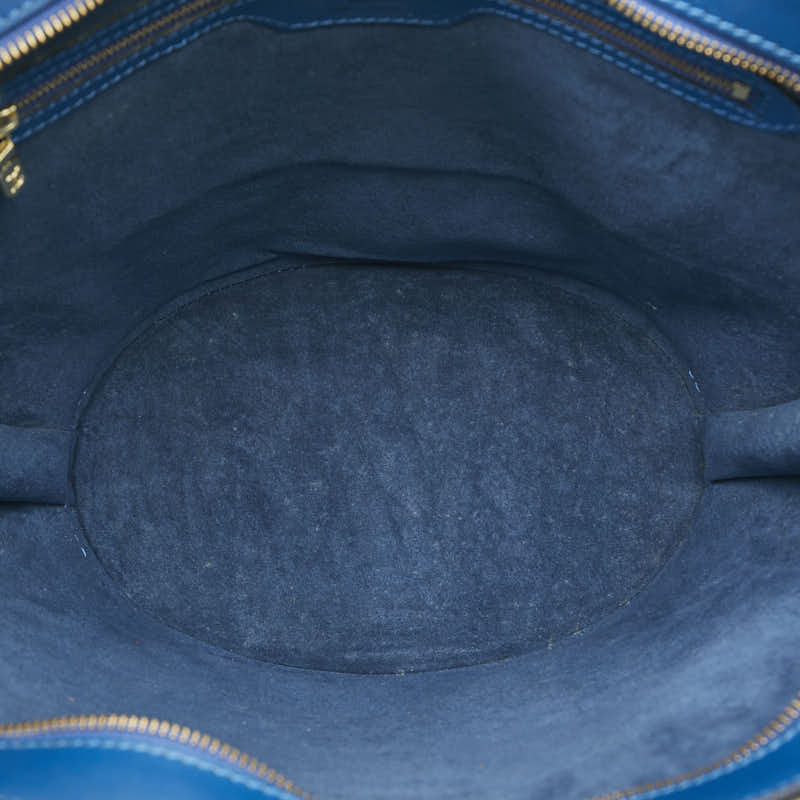 ルイ ヴィトン エピ サンジャックショッピング トートバッグ ショルダーバッグ M52265 トレドブルー レザー レディース LOUIS VUITTON 【中古】